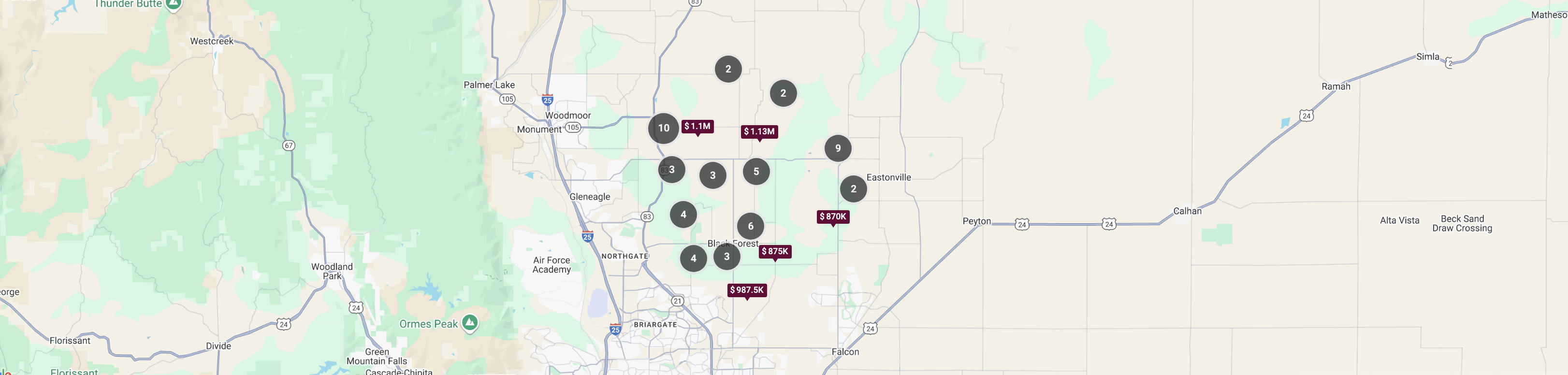 Black Forest map